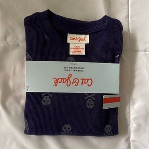 NWT Cat & Jack Boy’s Long Johns in size S(6-7)